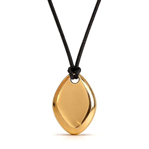 Frodete Statement Necklace for Women Chunky Gold Necklaces Long Pendant Necklace Boho Necklaces Gold Pendant Jewelry Cowboy Chic Style Cowgirl Outfit - color: Z3:Gold Pendant Necklace