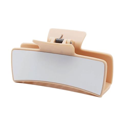 Stylish Hair Clip Fashionable Sublimation Aluminum Plate Hair Clip for Women Heat Transfer Technology Hairpin - color: Black