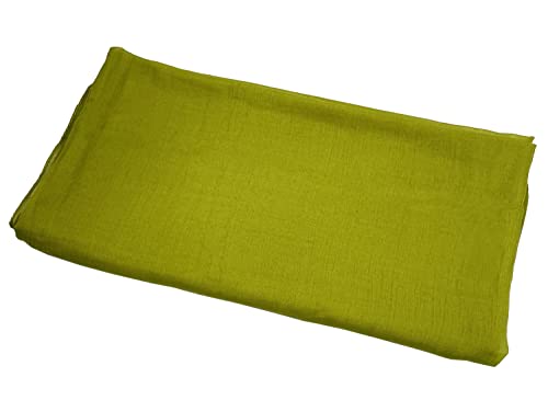 woogwin Women's Cotton Scarves Lady Light Soft Fashion Solid Scarf Wrap Shawl - color: Armygreen