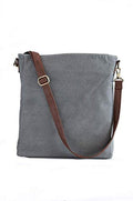 MAIKA Recycled Canvas City Sling Crossbody Bag - color: Waxed Ash