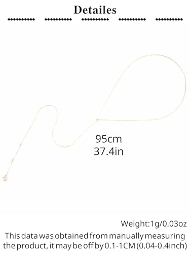 Silver Gold Back Necklace Back Jewelry for Backless Dress Pearl Backdrop Necklace Long Body Chain for Backless Dress Sexy Dainty Elegant Body Chain Jewelry Women Prom Party Anniversary - style: A2- 3 pearl - gold