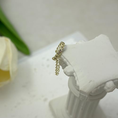 Fake Earrings for Women Non Piercing Ear Cuff Earring Dainty 14K Gold Plated Cuff Earrings Set Cubic Zirconia Ears Jewelry on Cartilage - style: 5C