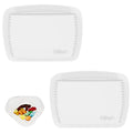 2 Pieces Pill Organizer Reusable Pocket Pill Case Portable Open Pill Pouch Silicone Small Pill Box Pill Container Pill Holder Pill Bags Organizing Medication, Vitamins, and Tablets for Travel (White) - size: Pack of 2