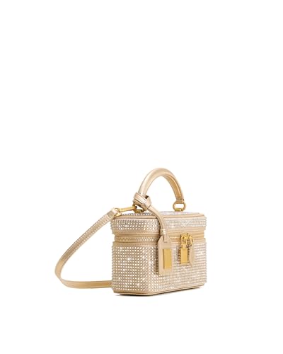 JW PEI Women's Cleo Box Shape Top Handle Bag - color: Champagne