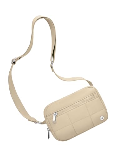 WESTBRONCO Small Crossbody Bags for Women Nylon with Adjustable Strap, Zipper Crossbody Purse, 1L Shoulder Bag for Travel - color: Khaki-new