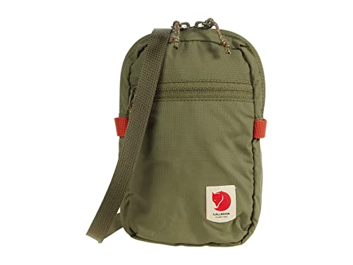 Fjällräven High Coast Pocket Crossbody - Water-Resistant Fabric, Compact Storage, Lightweight Carry - Travel - color: Green