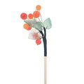 Orange Agate Hairpin Hair Stick Kanzashi for Kimono Hanfu Bride Ancient Costume Hair Accessories Cosplay Gift
