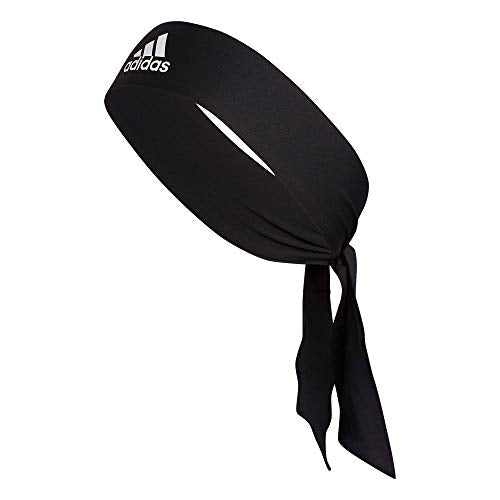 adidas Alphaskin Tie Headband - color: Tie/1/Black/White