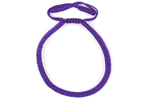 Dowling Brothers One Tibetan Monk Lucky Minimal Rope Buddhist Handmade Knot Bracelet - color: PURPLE