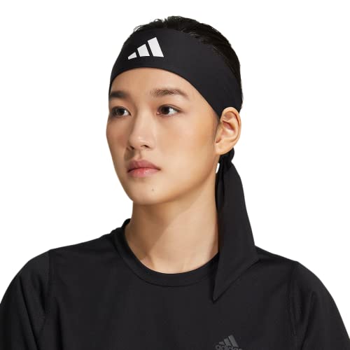 adidas Alphaskin Tie Headband - color: Tie/2/Black/White