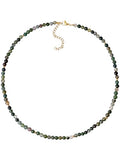 Sacina Boho Trendy Colorful Beaded Choker - Crystal, Hippie, Summer & Beach Necklace - Y2k Style, Perfect for Women