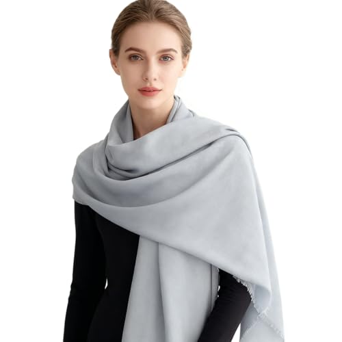 K-Elewon Large Square Scarf 51" Cotton and Linen Hand feel Scarf Fashion Scarves Hair Wrapping Scarfs Neck Scarves for Women - color: H2312