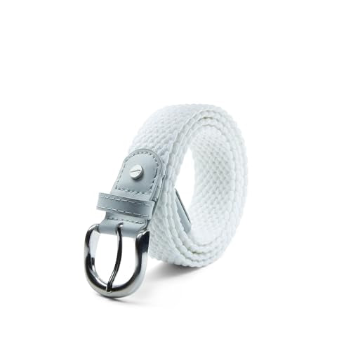 Nike Women's Stretch Woven Belt - color: White, size: Small