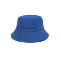 NPJY Bucket Hat for Women Men Cotton Summer Packable Sun Beach Fishing Hats Travel Cap - color: Plain Royalblue