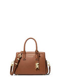 MICHAEL Michael Kors Laila Extra Small Crossbody - color: Gold-tone Hardware/Embossed Goat Leather/Luggage