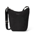 Baggallini Swift Mini Crossbody Bag for Women - 4.5x7 Small Travel Purse with Crossbody Strap and RFID - color: B-lite Black