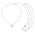 Women's Backdrop Necklace Elegant Bride Body Chain For Women Dainty Back Jewelry Backless Dress Or Wedding Gown Adjustable Women Accessory