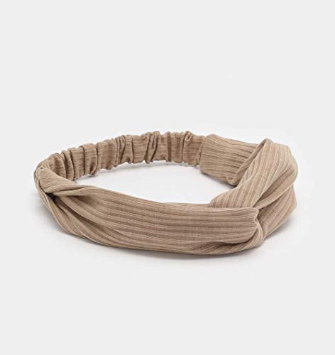 Huachi Hairband for Women's Hair, 8pcs Elastic Headbands for Women, Solid Color, Ribbed Knitting, Soft, Non-slip, Stretchy, Breathable, Suitable for Any Occasions, Hair Styling Accessories - color: Aiming at the best