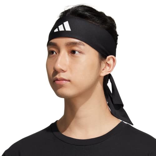 adidas Alphaskin Tie Headband - color: Tie/2/Black/White