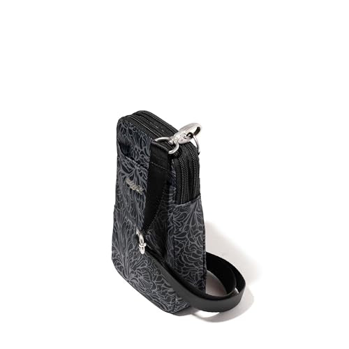 Baggallini Women's Modern Take Two Rfid Crossbody - color: Midnight Blossom Print