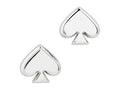 kate spade new york Everyday Spade Studs - color: Silver Enamel