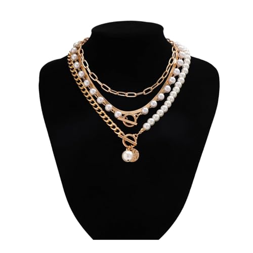 Gold Stack Necklace Chunky Necklaces for Women Trendy Coin Pendant Long Necklaces Western Jewelry for Women Cowgirl Cowboy Chic Country Outfit Boho Accessories Birthday Jewelry Gifts - color: F1:gold boho necklaces