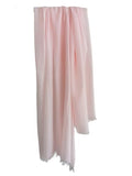 Harewom Lightweight Gauze Linen Feeling Shawl Wraps for Women Beach Summer Scarf for Evening Wedding Dresses - color: Shawl Wraps - Pink