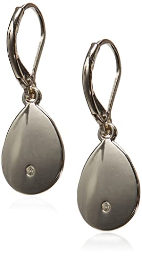 Nine West Women's Drop Earrings, Fashion Jewelry Accessories for Everyday and Special Occasion Wear, Lightweight Statement Earrings for Day and Evening Looks - color: Teardrop - Silver