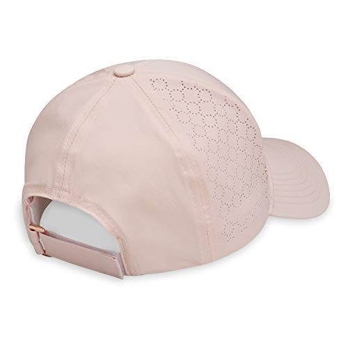 Gaiam Women's Hat-Breathable Ball Cap, Pre-Shaped Bill, Adjustable Size for Running - color: Blush, style: Hat - Cruiser Breathable Sol