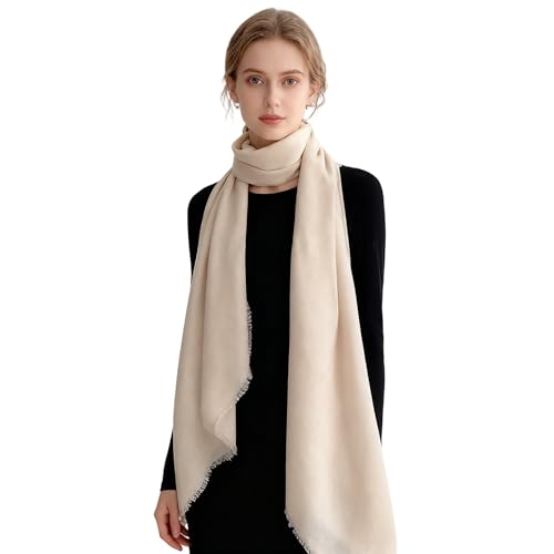 K-Elewon Large Square Scarf 51" Cotton and Linen Hand feel Scarf Fashion Scarves Hair Wrapping Scarfs Neck Scarves for Women - color: H2309