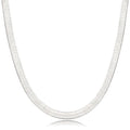 NECOCY 14K Gold Plated Necklaces for Women, Dainty Gold Herringbone Choker Necklace Thin Layered Snake Chain Jewelry for Gifts - color: SL-3MM 14" Herringbone Necklace