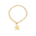 Chunky Necklace for Women Big Star Necklaces for Women Trendy Large Statement Necklace Thick Chain Bold Chunky Jewelry Star Accessories Boho - style: 2 - G