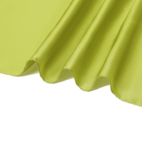 RIIQIICHY 35 Inch Head Scarf for Women Hair Scarf Like Silk Scarf Square Scarf Bandanas for Women - color: Green
