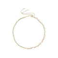 Plated Adjustable Waist Chain Body Jewelry for Women - style: Cuban Pearl Chain