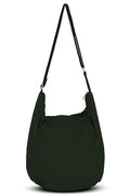Your Cozy Hobo Sling Bags For Women Crossbody Bag Thai Top Handmade Shoulder Bag with Adjustable Strap - color: Dark Forest