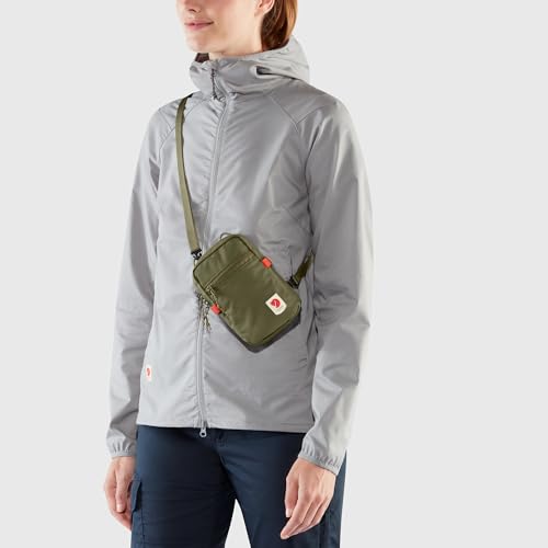 Fjällräven High Coast Pocket Crossbody - Water-Resistant Fabric, Compact Storage, Lightweight Carry - Travel - color: Mountain Green
