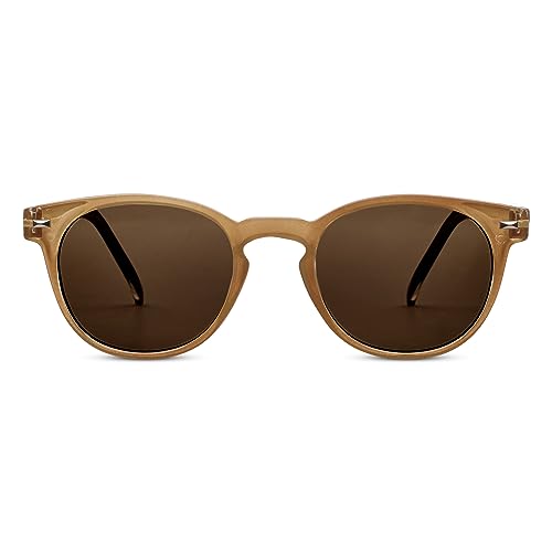 Peepers by PeeperSpecs Unisex Boho Sun Round Sunglasses - color: Amber - Original