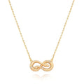 Fettero Animal Necklaces for Women 14K Gold Plated Charm Snake Necklace Elephant Bird Cat Butterfly Pendant Cute Dainty Necklace Jewelry - style: Snake Infinity