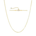 NECOCY 14K Gold Plated Necklaces for Women, Dainty Gold Herringbone Choker Necklace Thin Layered Snake Chain Jewelry for Gifts - color: 1.5MM 14"-GD Herringbone Necklace