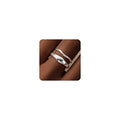 Gold Rings for Women Men Non Tarnish, Waterproof Chunky 14K Gold Plated Dainty Stackable Rings Trendy Statement Pinky Thumb Rings Engagement Eternity Wedding Band Ring Stacking Gold Jewelry Size 3 4 5 6 7 8 9 10 11 - color: Silver, size: 10.5