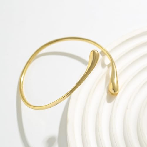 Vivian&CD 14K Gold Plated Starfish Arm Cuff for Women, Adjustable Upper Arm Bracelet Boho Beachy Statement Jewelry Summer Ocean-Themed Armband for Parties & Vacations - style: Gold