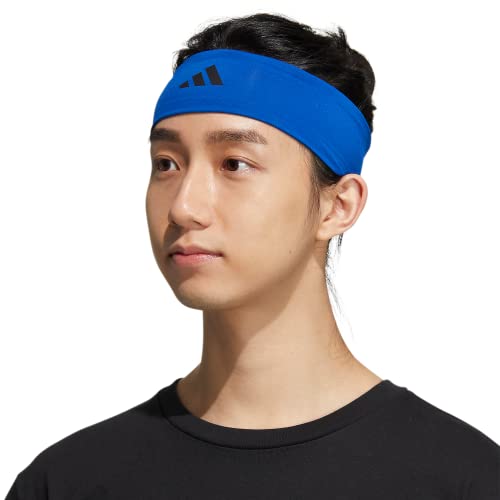 adidas Alphaskin Tie Headband - color: 3/Collegiate Royal Blue/Black