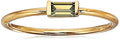 Amazon Essentials 18K Yellow Gold Plated Sterling Silver Cubic Zirconia Fashion Stackable Ring - color: Citrine,November, size: 8