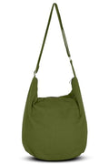 Your Cozy Hobo Sling Bags For Women Crossbody Bag Thai Top Handmade Shoulder Bag with Adjustable Strap - color: Forest Green