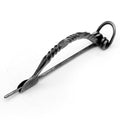 Armory Replicas™ Hand Forged Iron Hair Pin with Twisted Design – Ornate Metal Cloak or Hair Fastener | Mother’s Day, Valentine's, Birthdays | - style: Design1