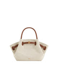 JW PEI Women's Hana Mini Tote Bag - color: Brown Canvas