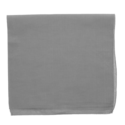 Motique Accessories Solid Color Bandana - color: Light Grey
