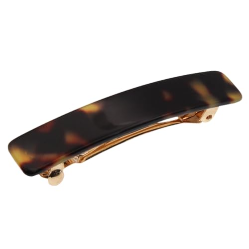French Amie Small 2 1/4 inch Celluloid Handmade Hair Barrette No Slip Grip Durable Styling Women Hair Accessories Hair Clip for Girls, Made in France(Tokyo) - color: Tokyo