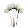 Vintage Style U Shaped Hair Clip, hair Bun Fork Sticks Side Comb, 4 Prong Accessory