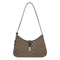 CLUCI Jacquard Purses for Women, Shoulder Bag, Handbag Hobo Bags Crossbody Purse with Adjustable Strap - color: B-coffee Jacquard-small